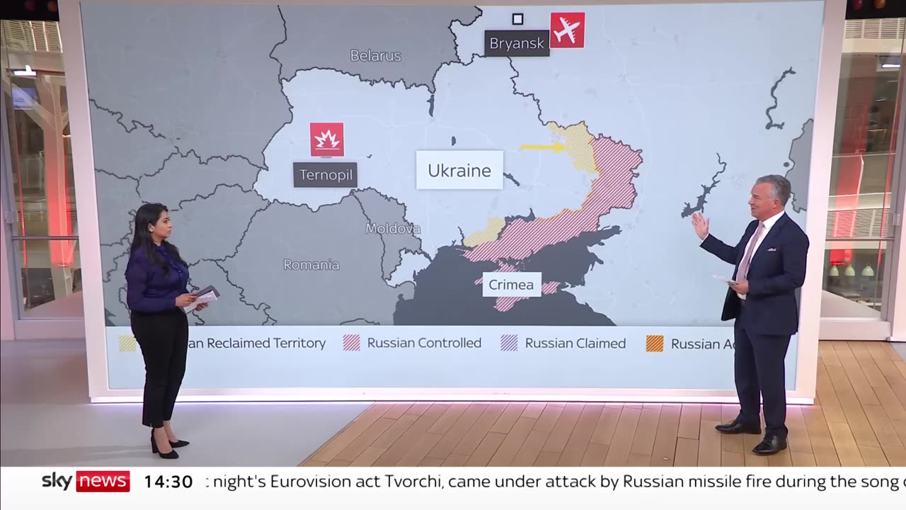 UKRAINE WAR: RUSSIA HITS HOMETOWN OF EUROVISION ACT