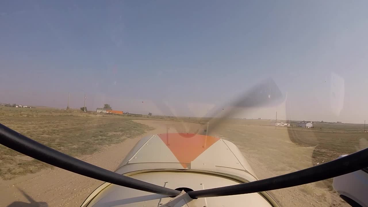 Kuther Field in a PA-18 Super Cub