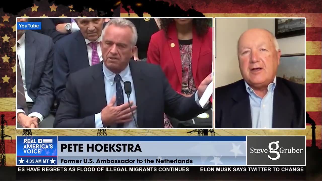 Steve Gruber And Pete Hoekstra Discuss Dems Eating Their Own