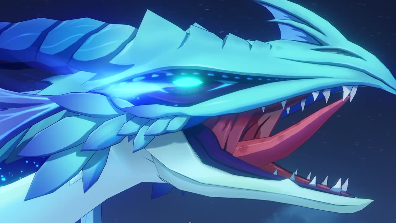 Genshin Impact calling the dragon