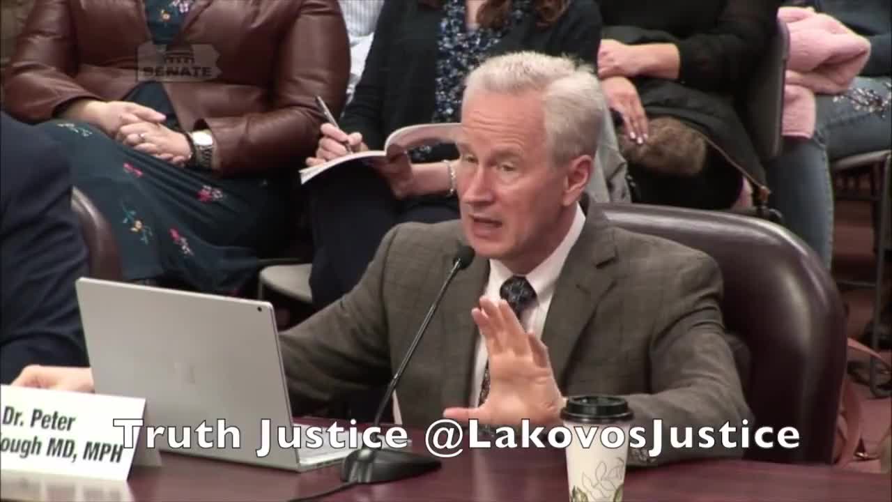 Dr. Peter McCullough testifies under oath that mRNA injections are killing children!