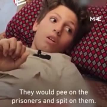 ►🚨▶ ⚡️⚡️🇮🇱⚔️🇵🇸 “IDF urinates on Prisoners and sets dogs to bite them.”