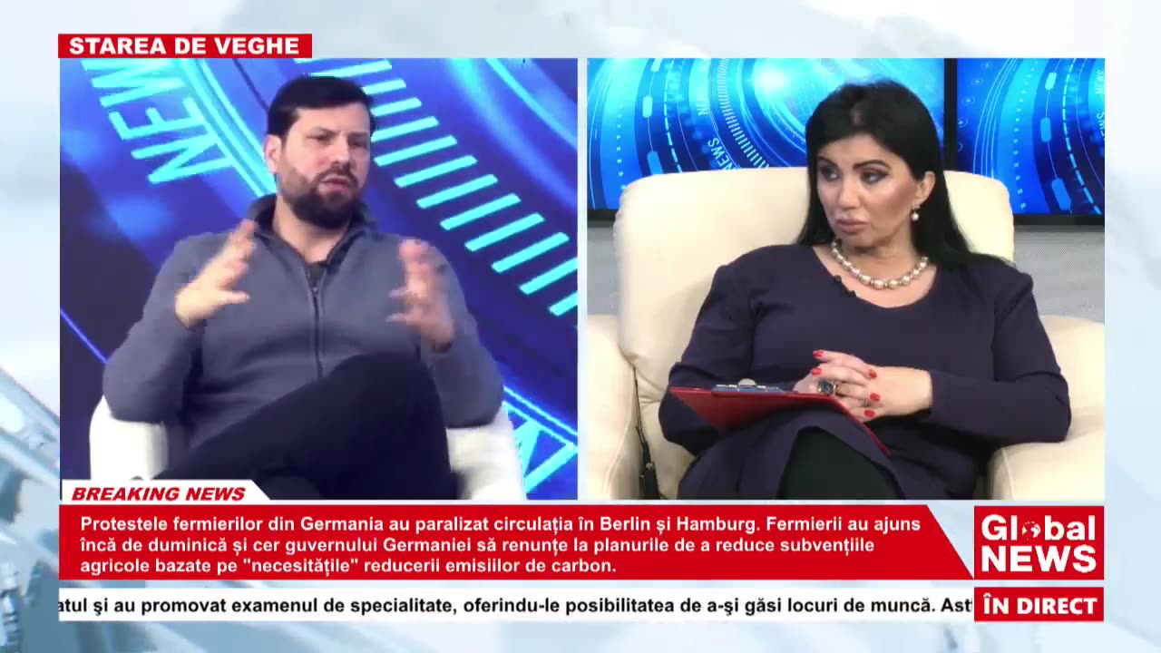 Starea de veghe (Global News România; 08.01.2024)