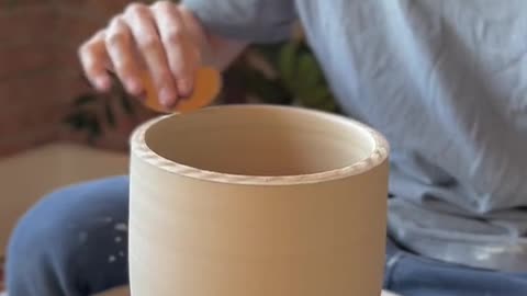 59_20 lbs pot #asmr version #pottery #satisfying