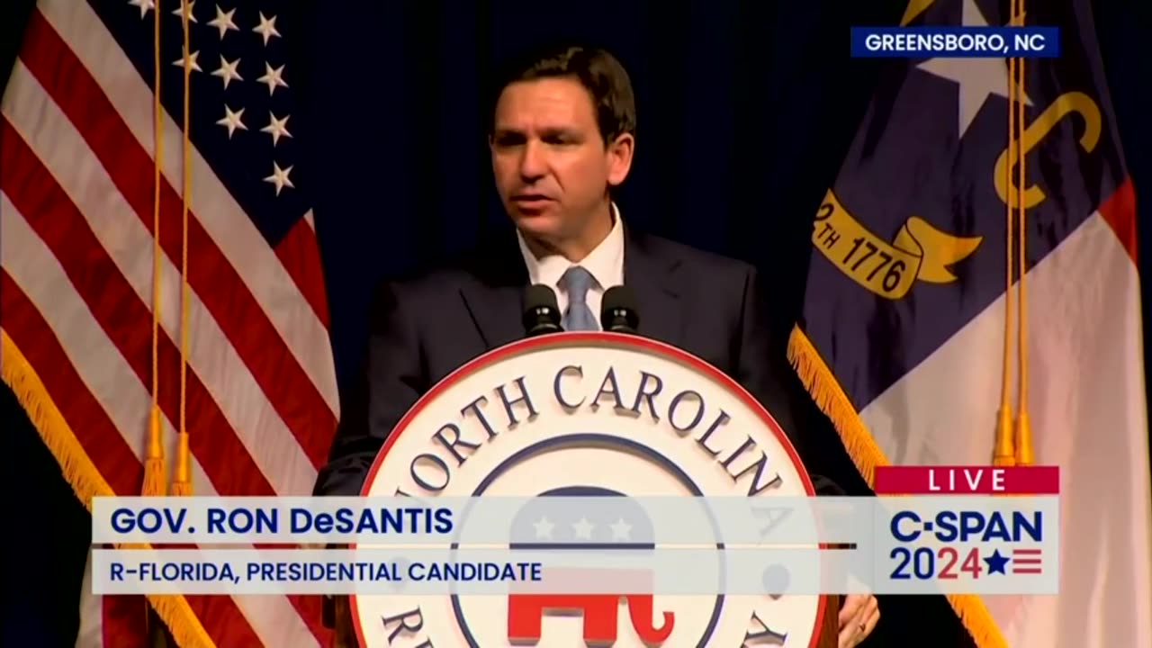 DeSantis Responds To Trump Indictment