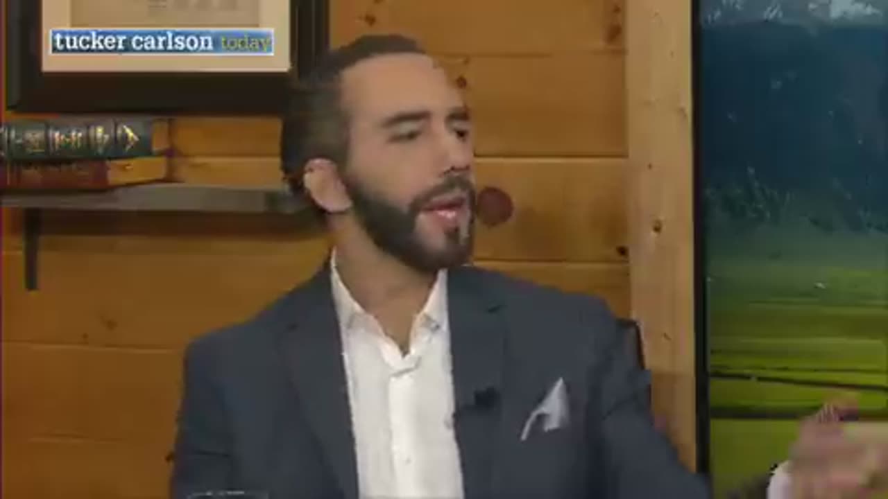 Nayib Bukele, President of El Salvador on Tucker Carlson Today: