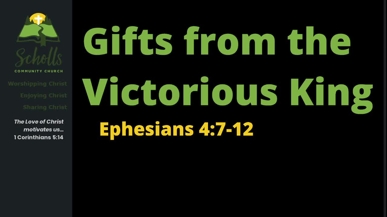 Gifts from the Victorious King