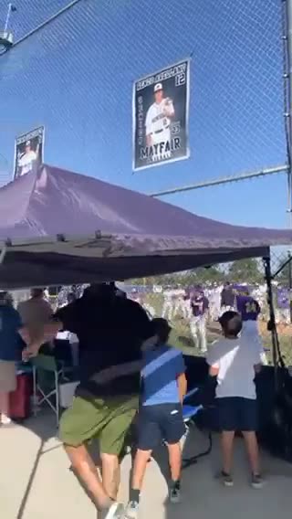 Norwalk and Mayfair baseball today. Norwalk won 3-2 and both teams are headed to the playoffs.