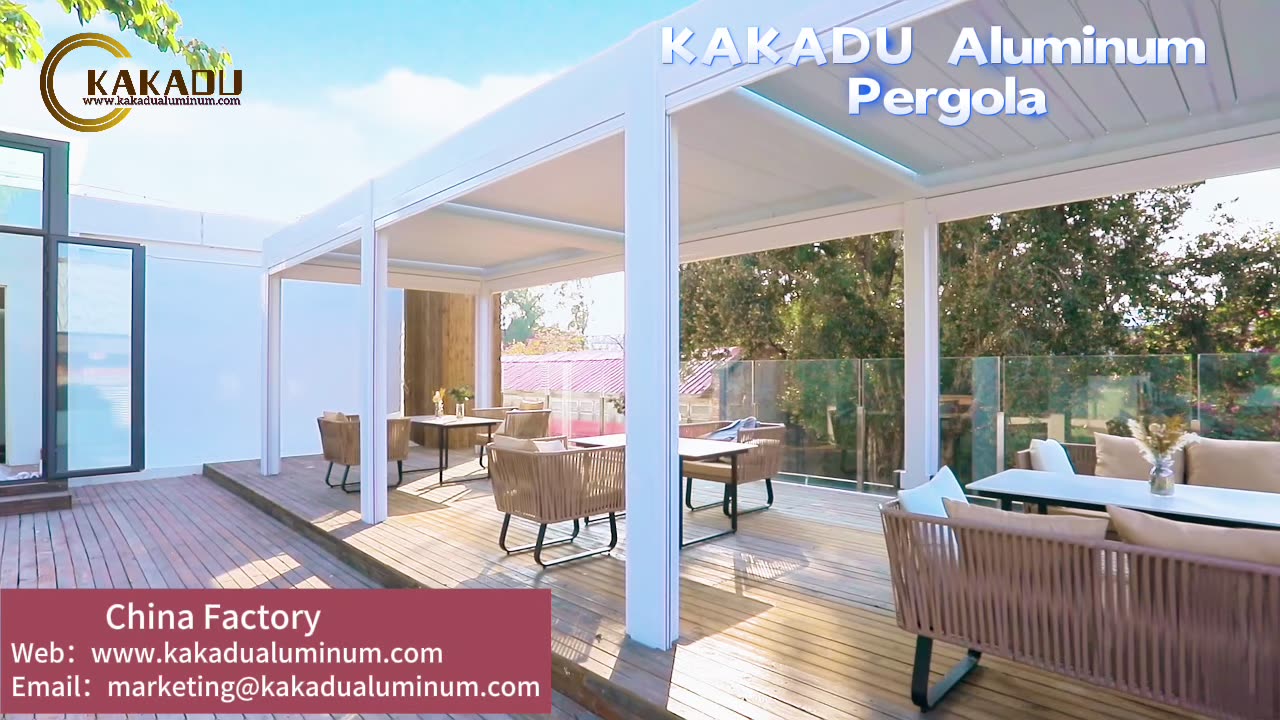 Kakadu Aluminum Pergola Aluminium Outdoor Screen Pergola Swimming Pool Pergola