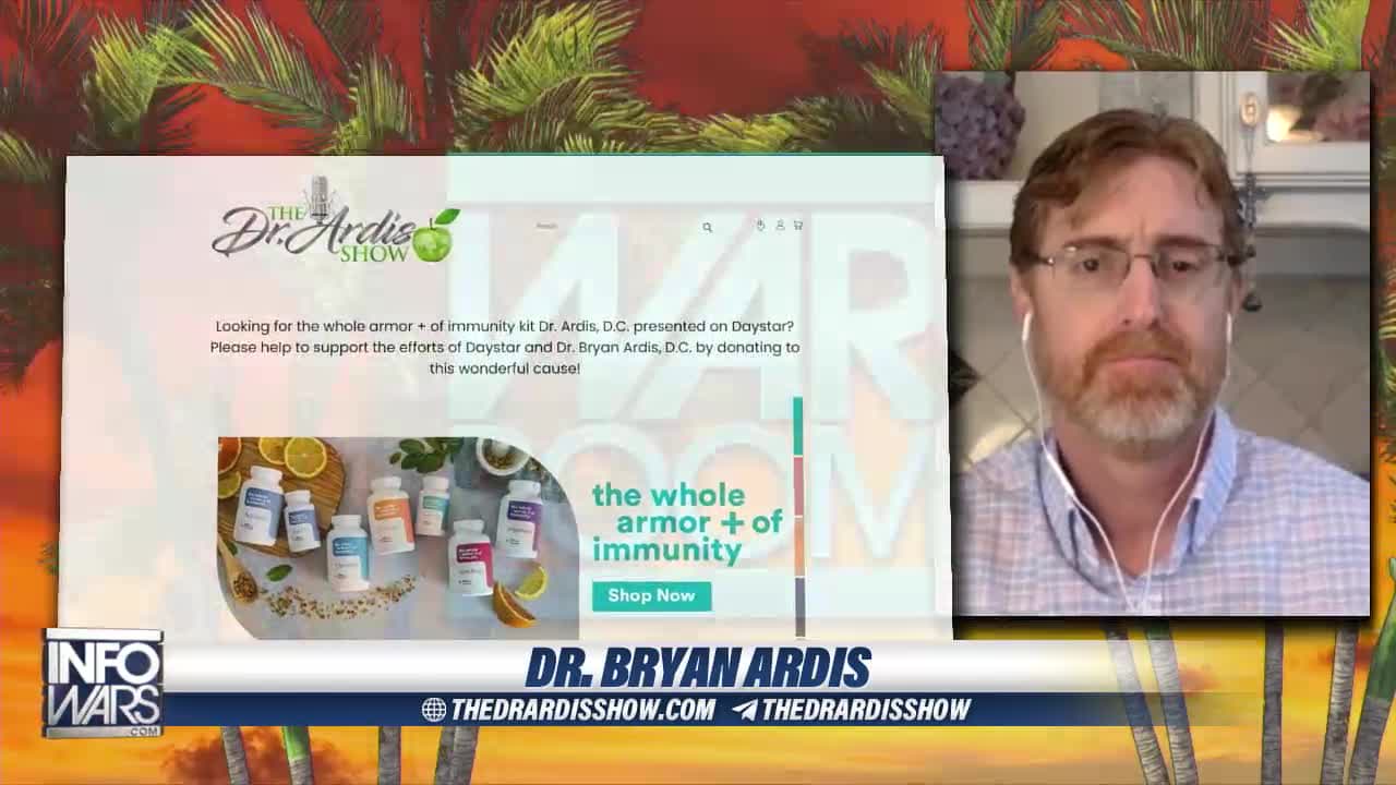 Dr. Ardis in the War Room reveal he is allegedly on a Pfizer assassination hit list