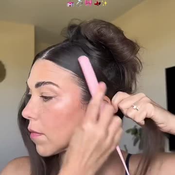 East wedding guest hairstyle! 💫#momlife #weddinginspo #wedding #hairstyle #viral