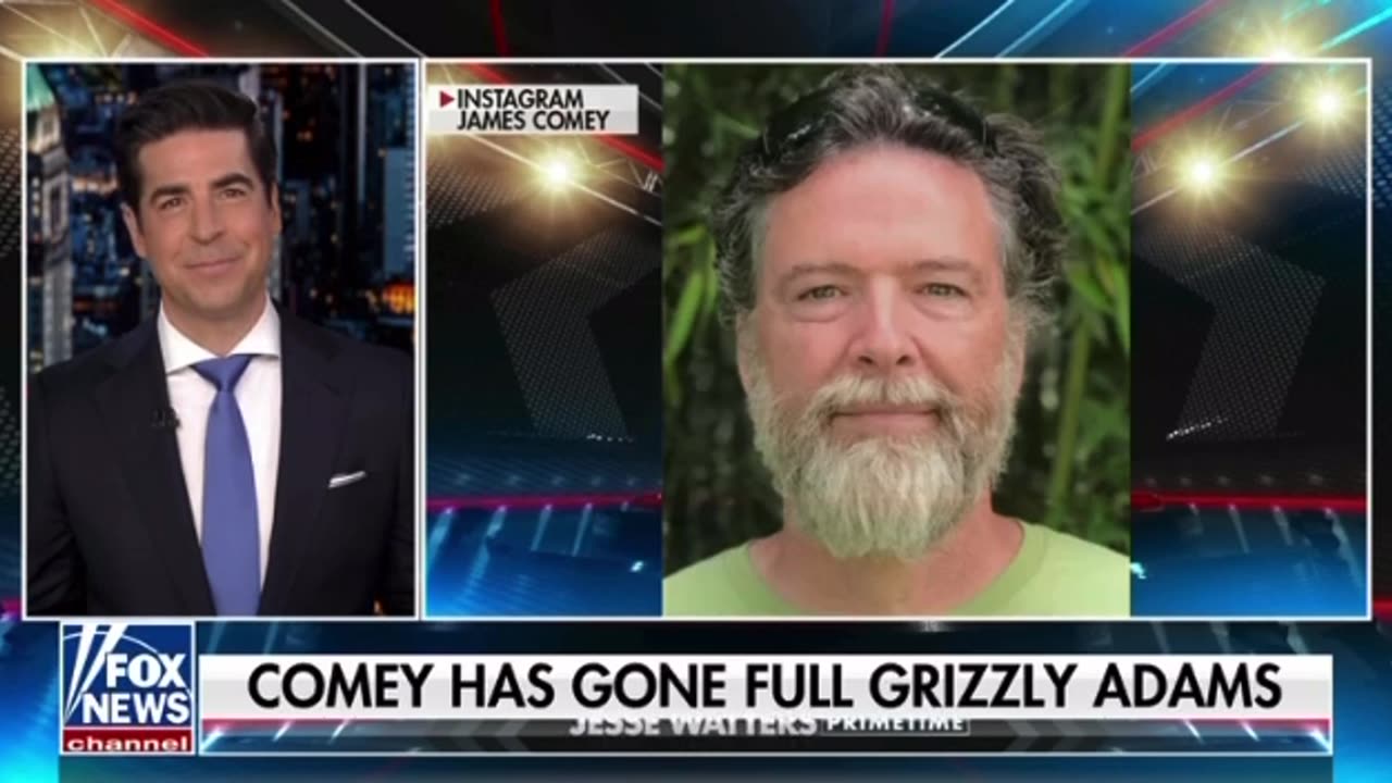 Jesse keeping an eye on Comey