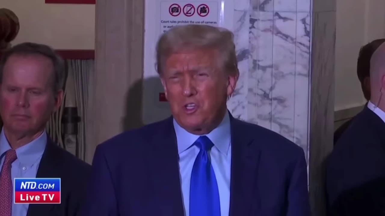 Trump on Emmer dropping out, polls that have him leading in NY and the scam trial.