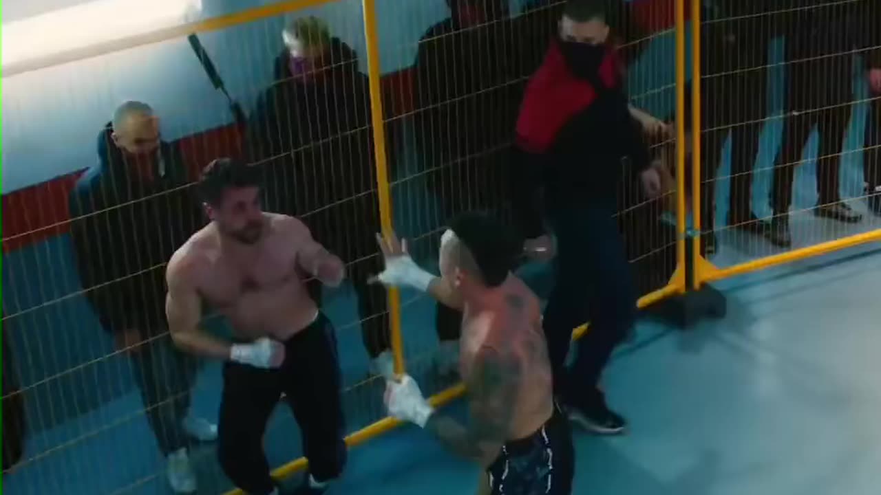 Real cage fighting, anything goes.