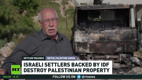 Israeli settlers backed by IDF destroy Palestinian property – Human Rights Watch