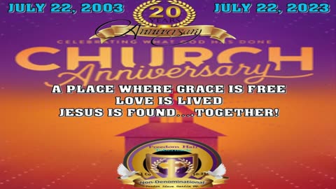 20 Years the Church has been up