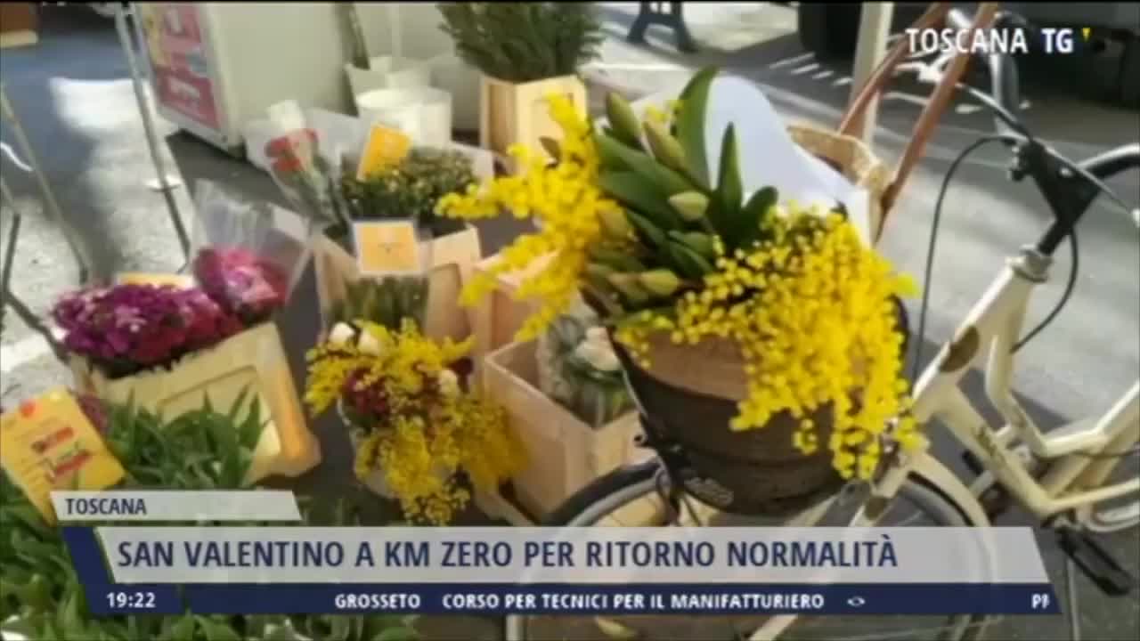 SAN VALENTINO: FIORI E DOLCI A KM ZERO PER RITORNARE ALLA NORMALITA’, LE INIZIATIVE DI COLDIRETTI