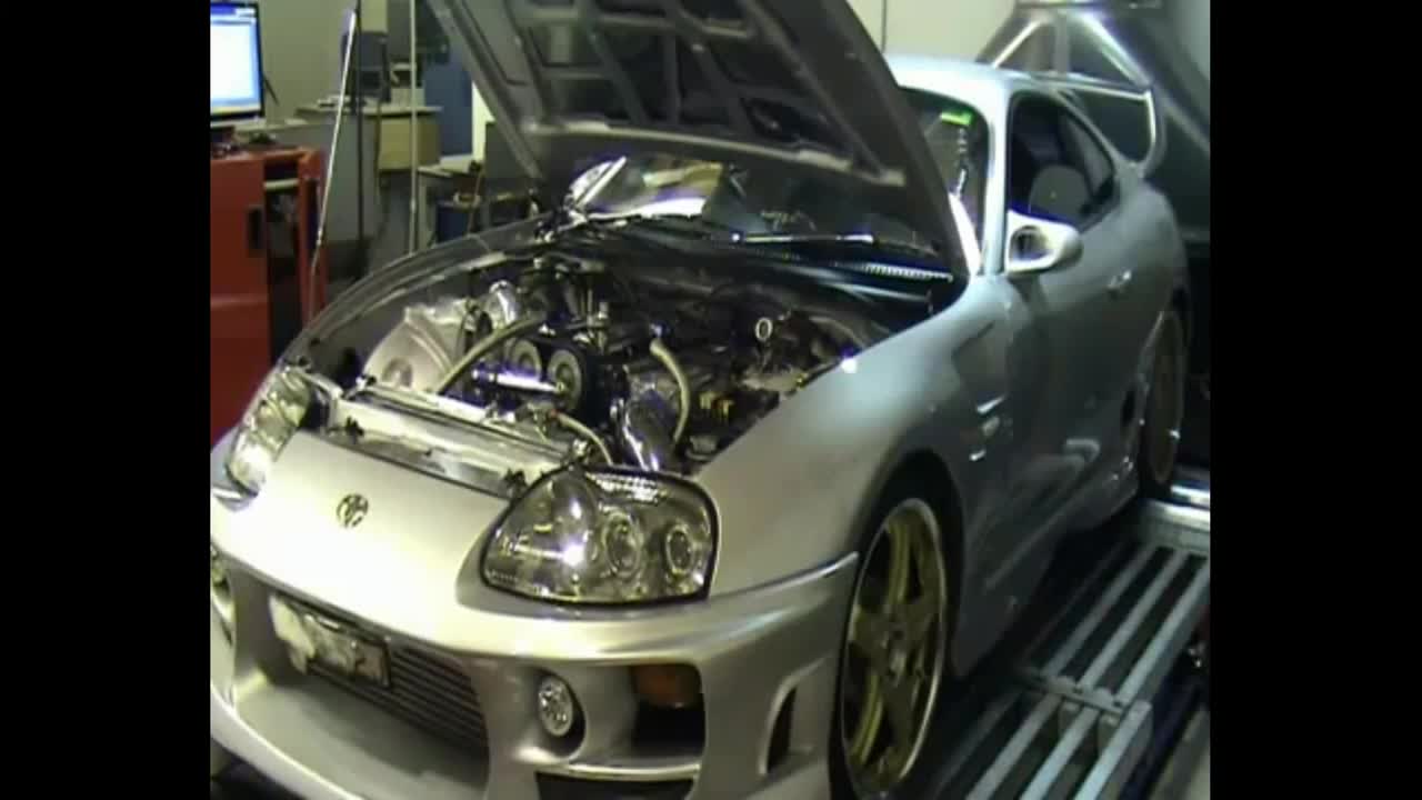 Toyota MKIV Supra Turbo Dyno 950 HP