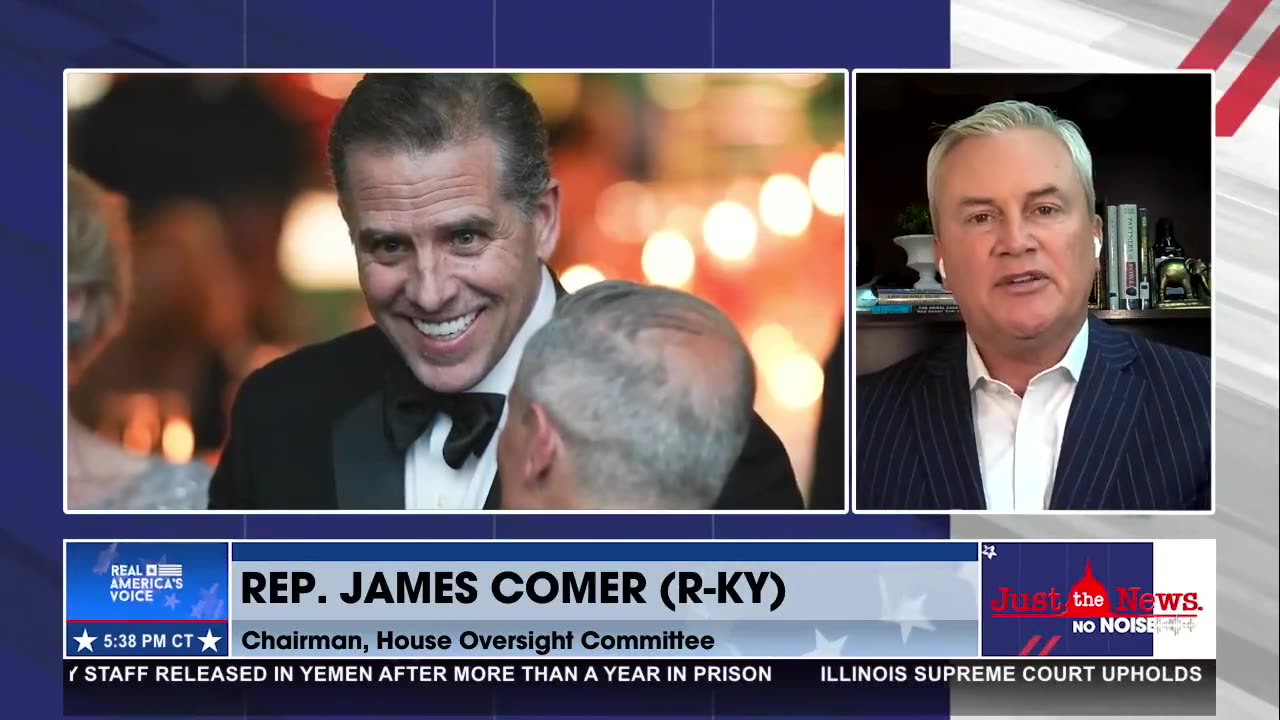 Rep. Comer: House Oversight is ‘getting closer everyday’ to proving Joe Biden was the ringleader