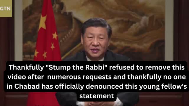 Xi JinPing delivers a special address to our self-appointed woke community "leaders"...