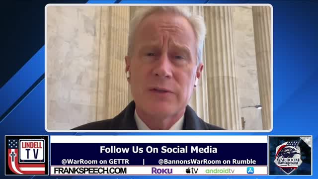 Dr. McCullough LIVE with Steve Bannon Outside Senate Panel Hearing