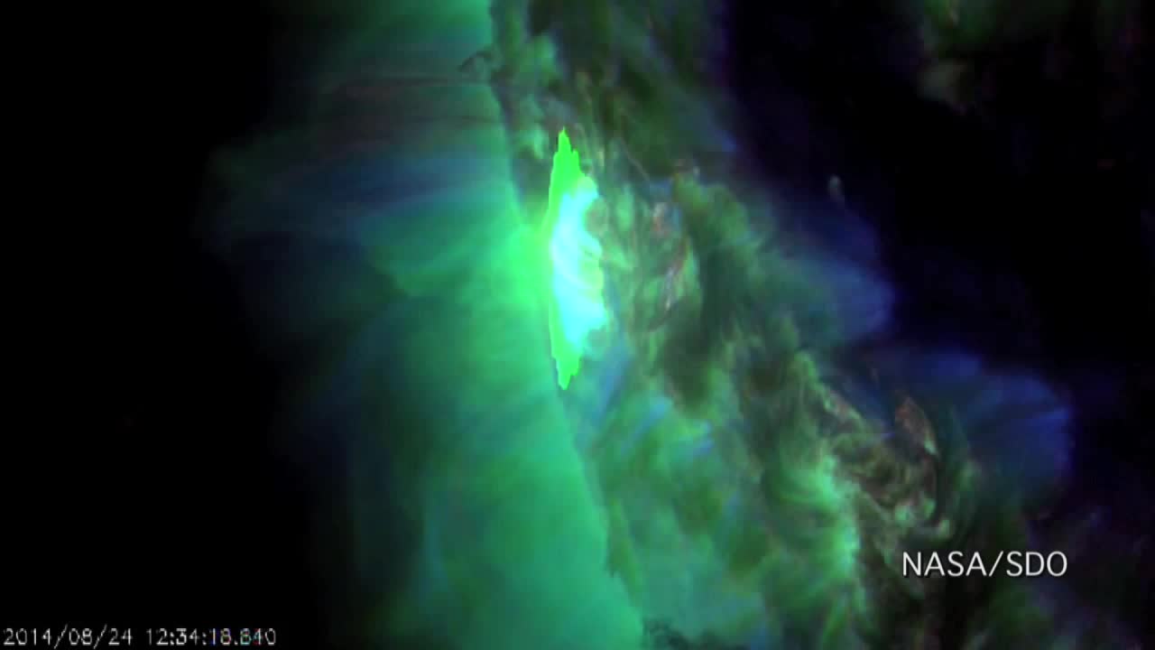 Spectacular Spitfire Snapped By Two Spacecraft