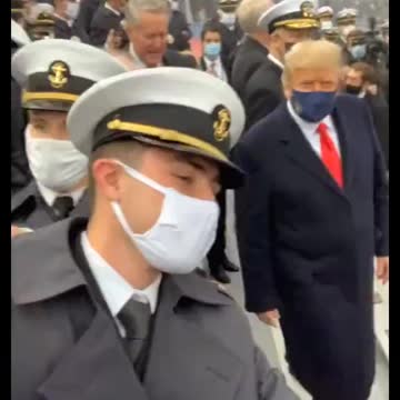 Fist pump - Coolest Commander in Chief ever