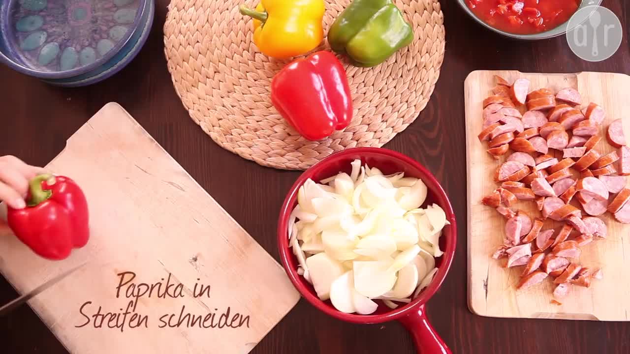 Letscho mit Wurst Rezept und Video