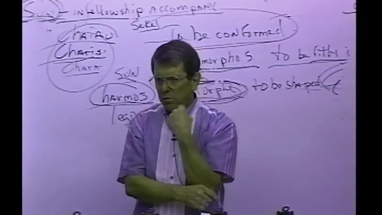 1055 Predestination_ Fitly Framed To Conform By Fellowship (Sun)- Articulating (Harmos) The...