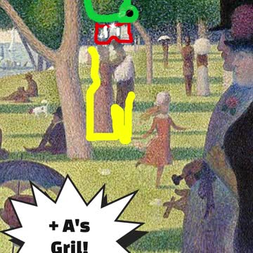 A Sunday Afternoon On The Island Of La Grande Jatte on A