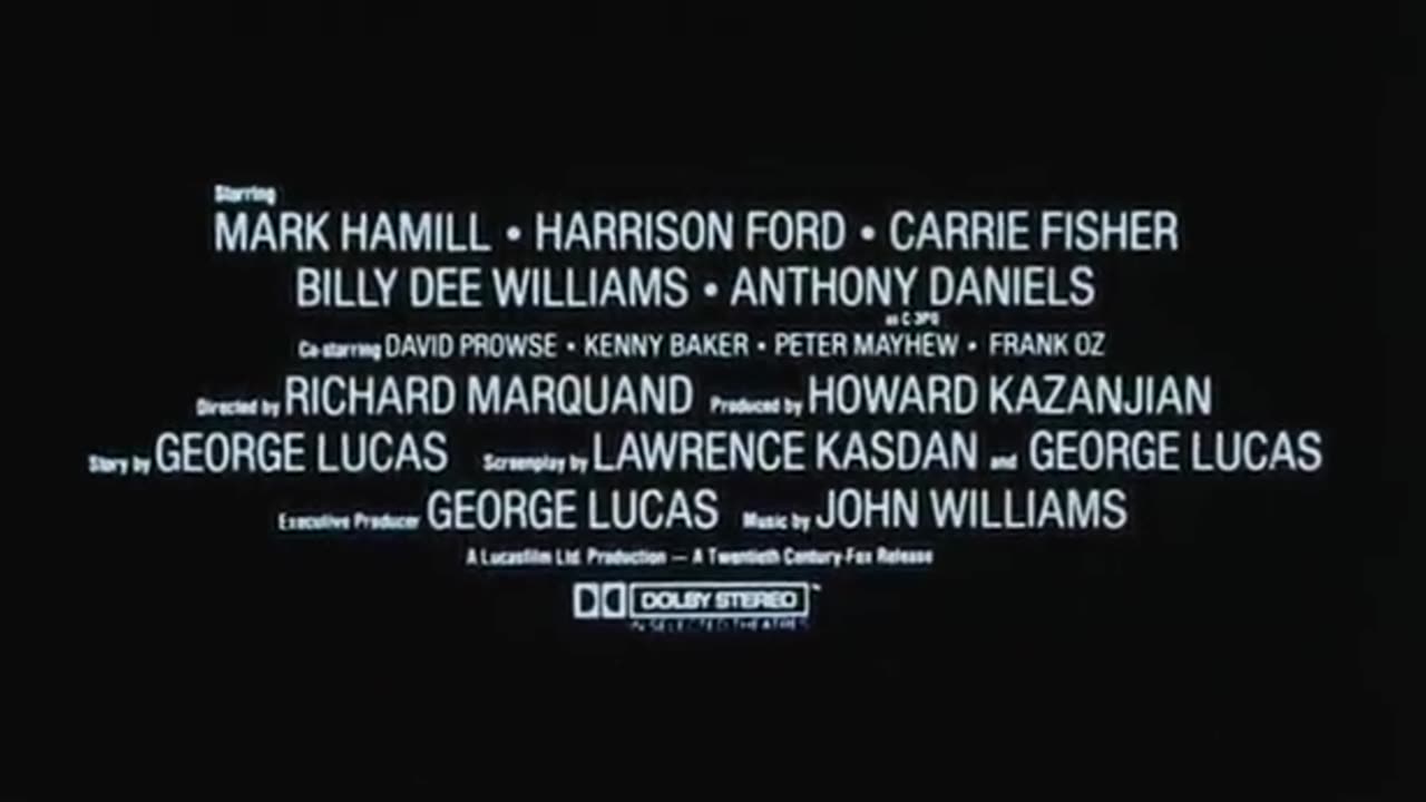 Star Wars Return of the Jedi 35mm Trailer from 1983