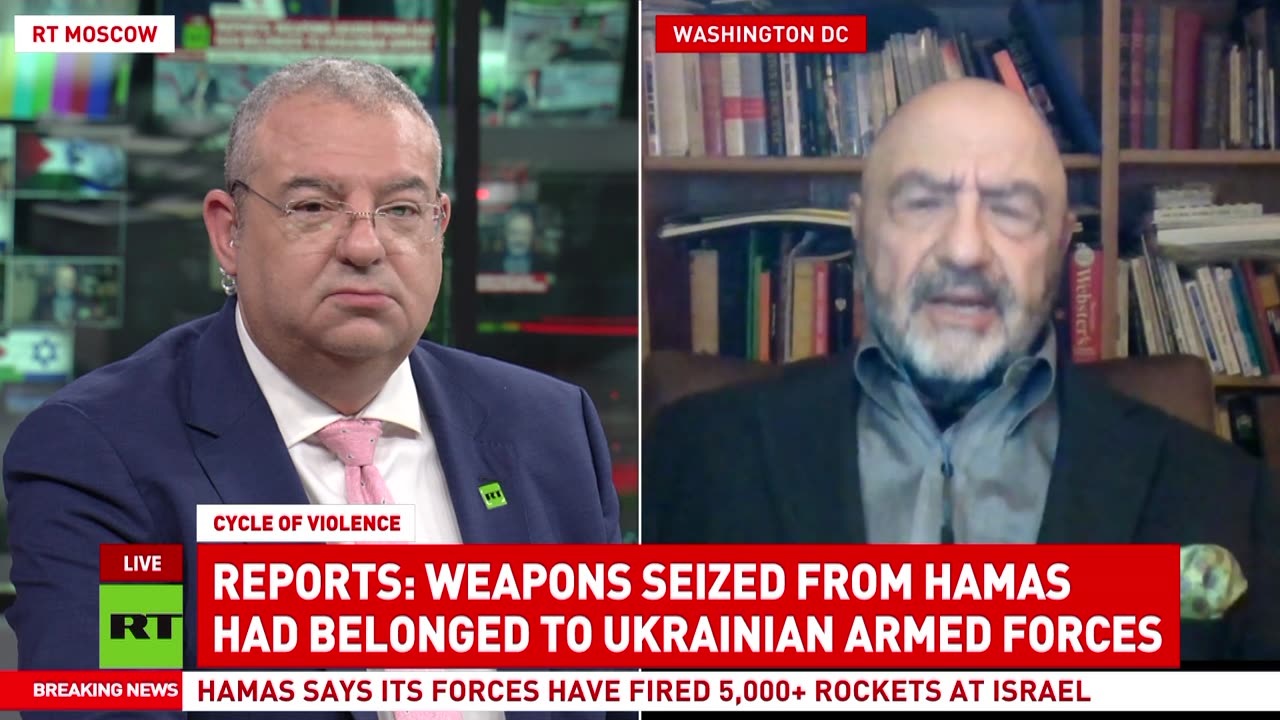 Netanyahu Wants the US Involved, Ukrainian Weapons Captured from Hamas - Michael Maloof