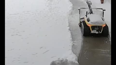 Yarbo GPS Snow Blower Technology 🥶