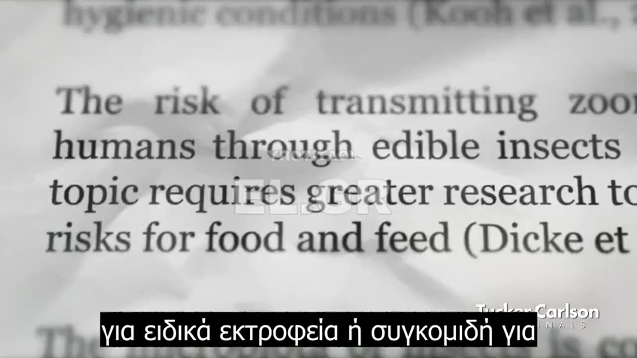 Tucker Carlson: «Bill Gates και WEF αλλάζουν τη διατροφή σας για πάντα»