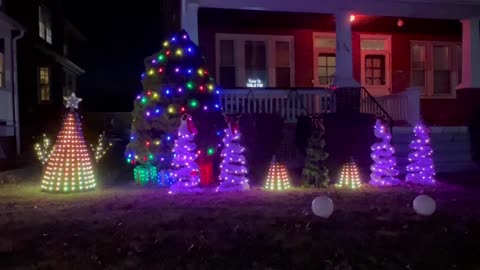 12 Days of Christmas in our front yard 2022