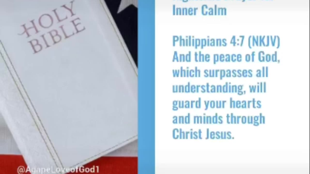 Soothing Souls: A Bedtime Prayer for Peace and Inner Calm #Shorts