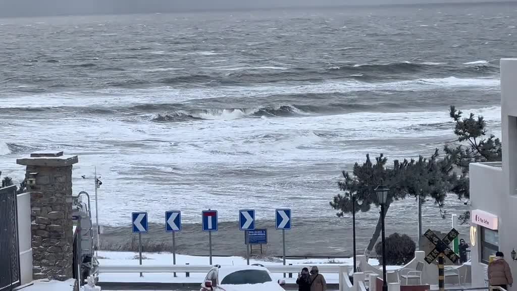 Weihai in winter