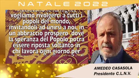 C.L.N.Veneto Messaggio del Presidente Amedeo Casasola