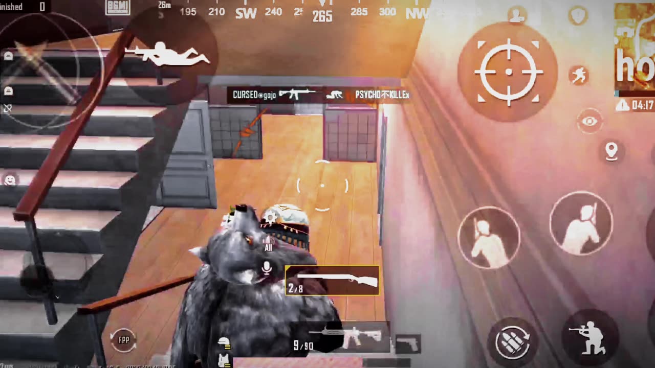 Pubg1vs 4 easy clutch 🥱