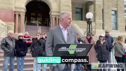 BOB BLAYONE ADDRESSES ARREST OF PASTTOR REIMER CITY HALL OF CALGARY.