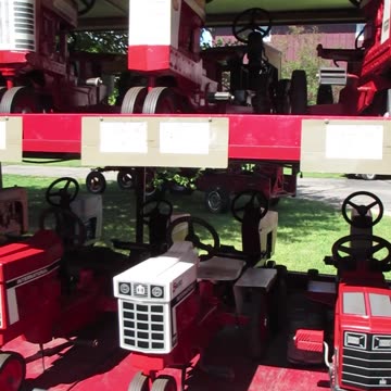 Unique Display For Toy Pedal Tractors