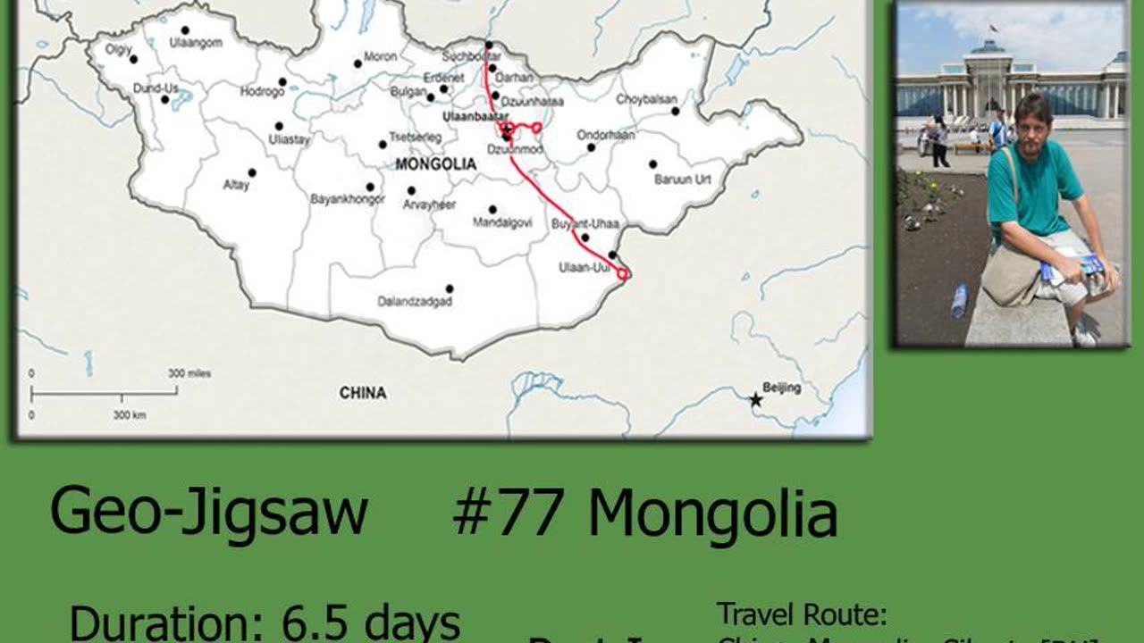 Geo-Jigsaw: #77 Mongolia Pt. 1