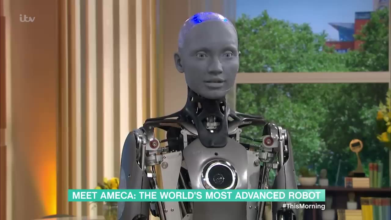 Meet Ameca! The World's Most Advanced Robot | This Morning