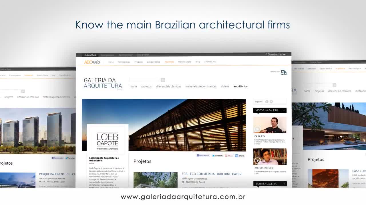 Brazilian Architecture - Projects and Architects of Brazil