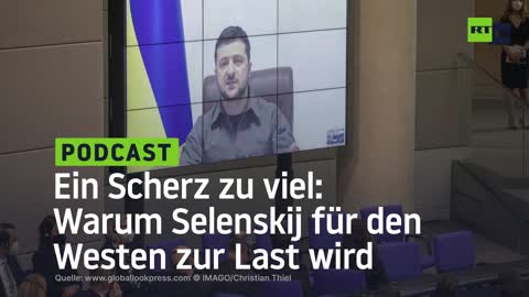 Ein Scherz zu viel: Warum Selenskij für den Westen zur Last wird