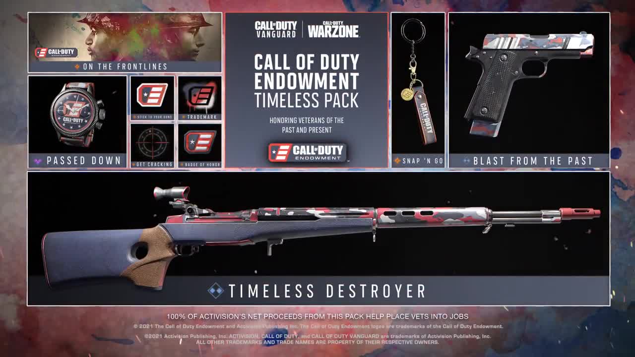 Call of Duty Vanguard & Warzone – C.O.D.E Timeless Pack PS5, PS4