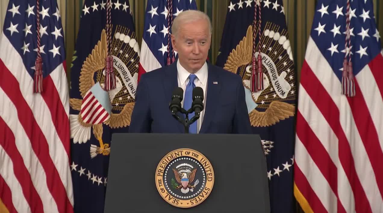 Biden wishes Republicans "lots of luck" in attempt to investigate his family.