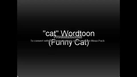 🔴 Very Easy! How to turn Words Cat Into a Cartoon Cat. (Wordtoons) learning step by step for kid