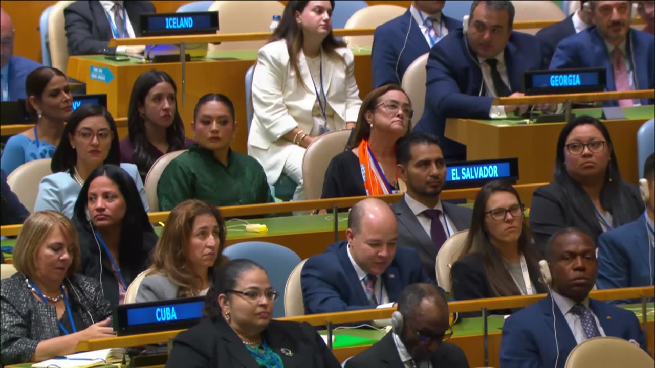 Nayib Bukele, President of the Republic of El Salvador Addresses United Nations General Debate.