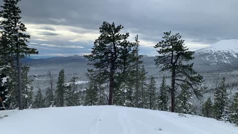 Mighty Mount Bachelor Views – Central Oregon – Vista Butte Sno-Park – 4K